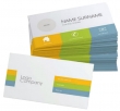 Carti de vizita color, personalizare fata, carton lucios 350g, iProduse