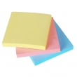 Notes autoadeziv 3 culori, roz, galben, albastru, 100 file/set, 38x51 mm, EvOffice 