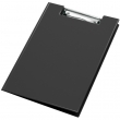 Clipboard dublu format A4, culoare negru, EvOffice