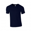 Tricou din bumbac 100%, culoare bleumarin, 155 g/m2, Gildan Softstyle