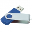 Stick memorie USB din metal si plastic, culoare albastru, 32GB